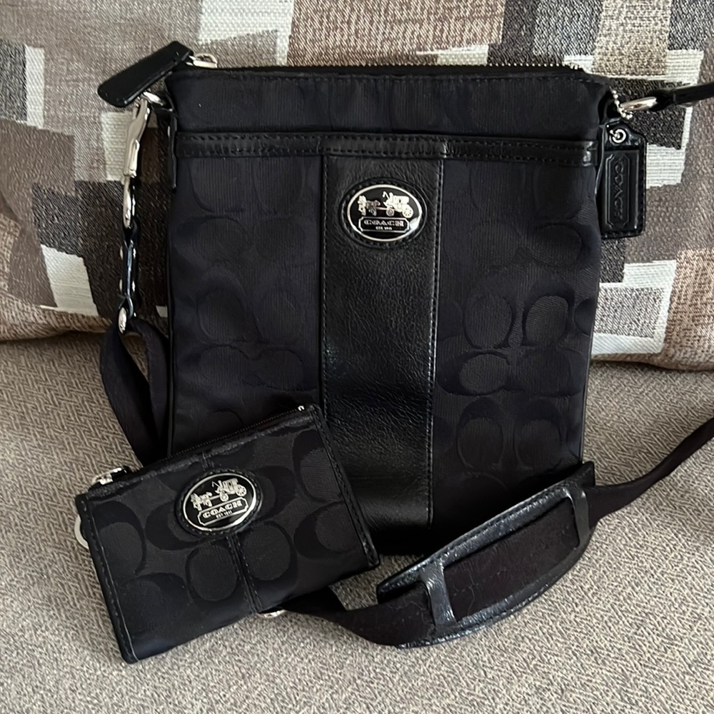 Coach Crossbody w/ Coin Purse